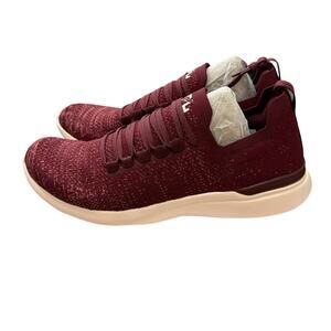 Athletic Propulsion Labs (APL) Techloom Breeze Sneakers Burgundy Mens Size 10